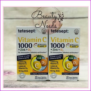 Sản phầm Vitamin C + Zink + D3 hộp 30 viên hàng Đức đủ bill