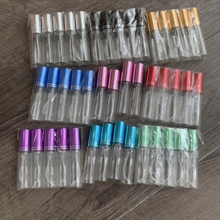 Chai chiết nước hoa thuỷ tinh 10ml nắp màu