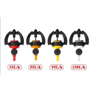 Béc tưới SD9000 liền van, béc phun mưa tưới cây, chống côn trùng, có van điều chỉnh lưu lượng tưới