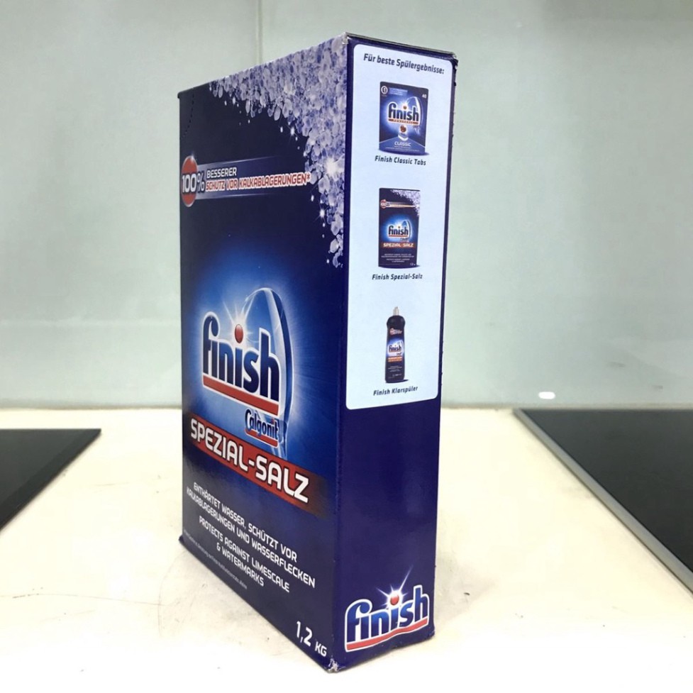 COMBO FINISH: viên rửa bát Finish Classic 110 viên + Muối rửa bát Finish 1,2kg + Nước trợ xả máy rửa bát 750ml