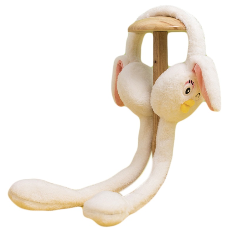 Mũ Tai Thỏ Bằng Lông Cừu Dành Cho Người Lớn Và Trẻ Em