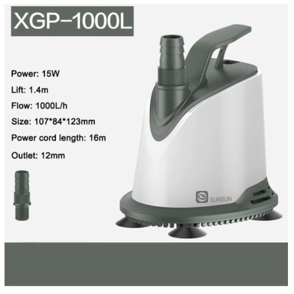 Máy Bơm Chìm Hút Đáy Cao Cấp MST SUNSUN XGP  15W 20W 40W 60W 90W - Hút Cặn Đáy Siêu Êm,