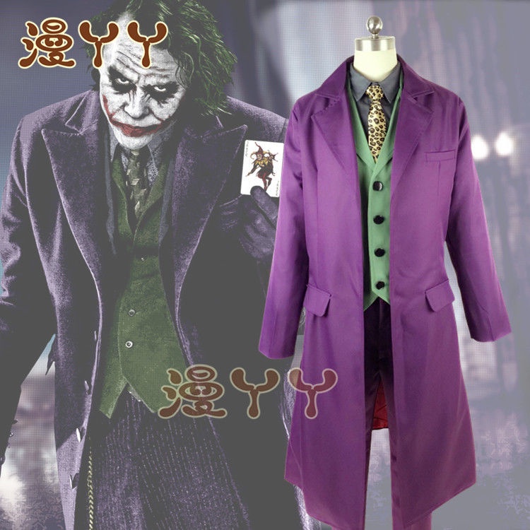 Trang Phục Hóa Trang Nhân Vật Joker Trong Phim Batman Dark Knight