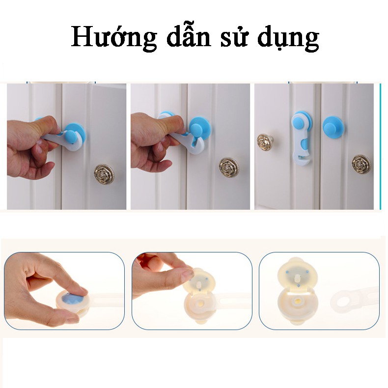 Khóa cửa tủ lạnh mini giá rẻ, khóa gài tủ vải đựng quần áo, tủ nhựa, tủ giày gỗ thông minh, ngăn kéo, lò vi sóng