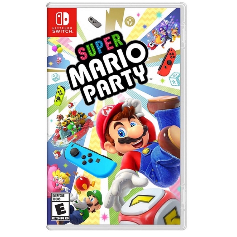 Đĩa game nintendo switch: super mario party - new seal