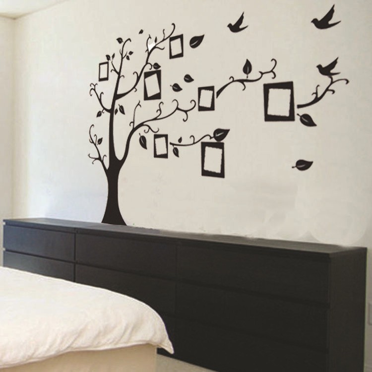 Decal Dán Tường Cây Lưu Trữ Ảnh Kỷ Niệm - Trang Trí Decor Phòng Ngủ - Trang Trí Dán Tường Phòng Khách - Min STORE