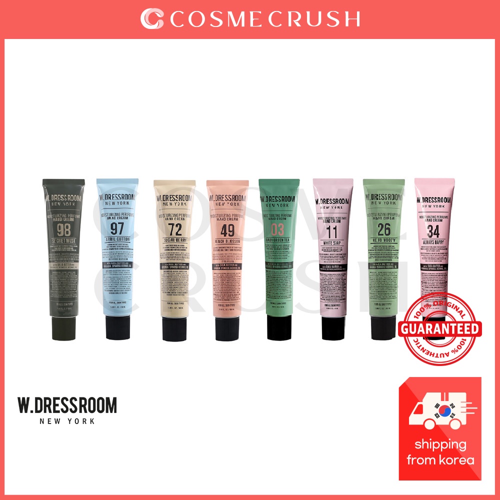 Kem Dưỡng Da Tay Giữ Ẩm Hương Nước Hoa W.dressroom 50Ml