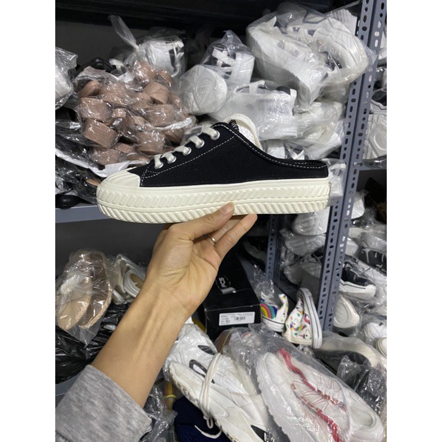 Giày Sục Thể Thao Nữ đế bánh mỳ cao 3cm Form rộng | BigBuy360 - bigbuy360.vn