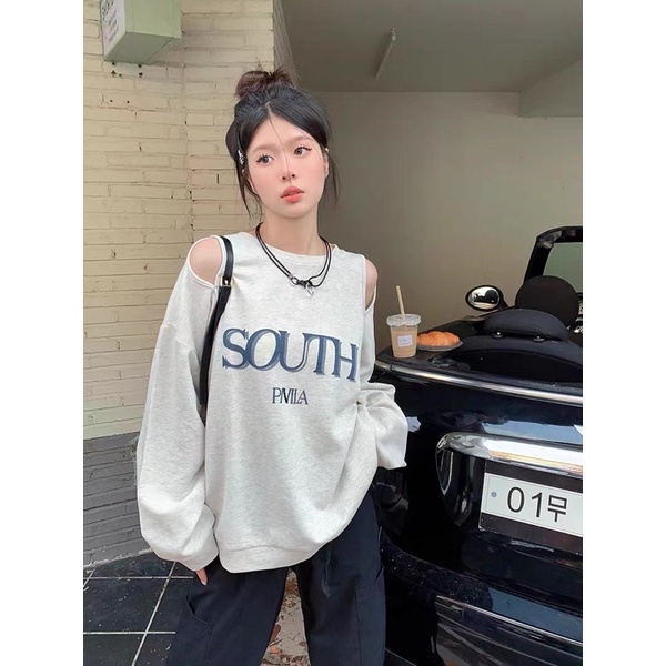 Áo sweater hở vai South
