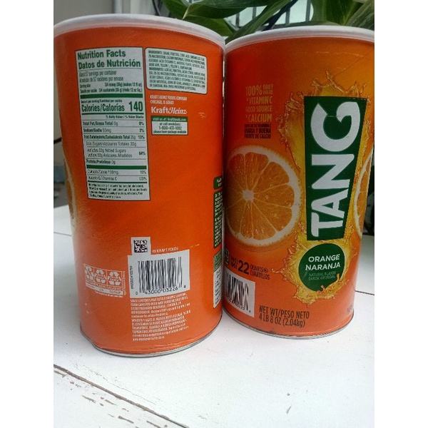 Bột pha nước Cam Tang 2.04kg - Mỹ