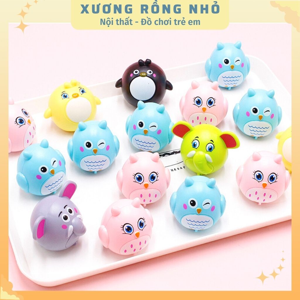 Đồ chơi mini động vật chạy đà giúp trẻ em thông minh sáng tạo vận động phát triển trí tuệ thể chất cho bé