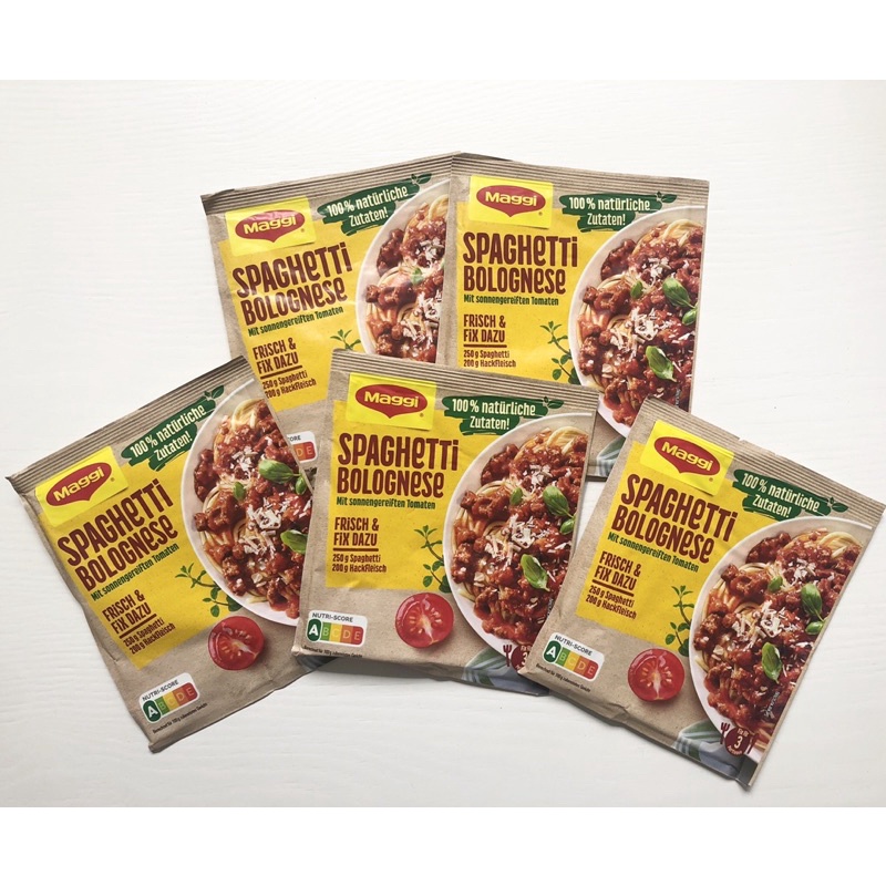 Gia Vị Sốt Mỳ Ý Maggi Spaghetti Bolognese hàng Đức đủ bill