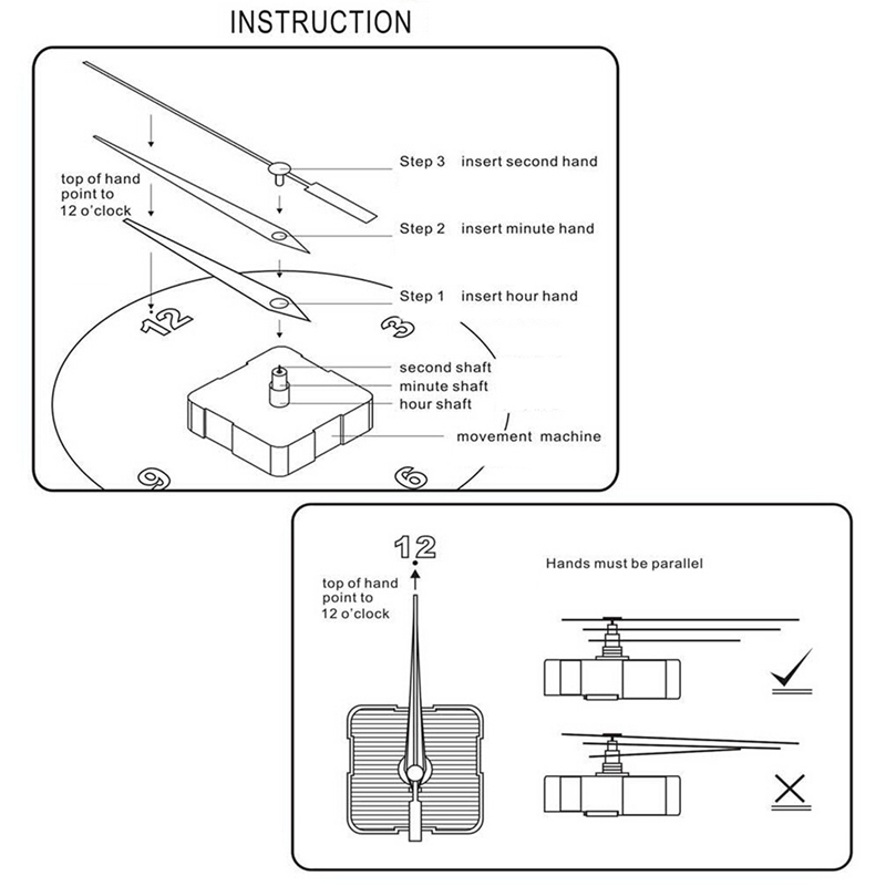 Đồng Hồ Dán Tường 3d Hiệu Ứng Gương