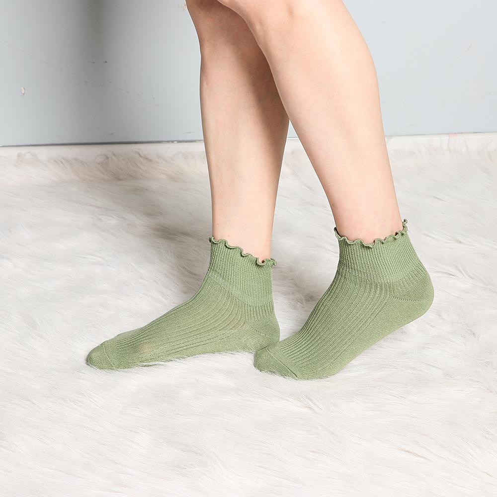 BORAG Vớ Thuyền Phối Ren Thoáng Khí Phong Cách Thời Trang Nhật Bản