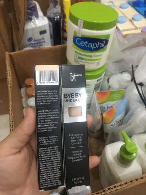 Hàng nội địa Mỹ Kem Che Khuyết Điểm It Cosmetics Bye Bye Under Eye™ Full Coverage Anti-Aging Waterproof Concealer 12ml | BigBuy360 - bigbuy360.vn