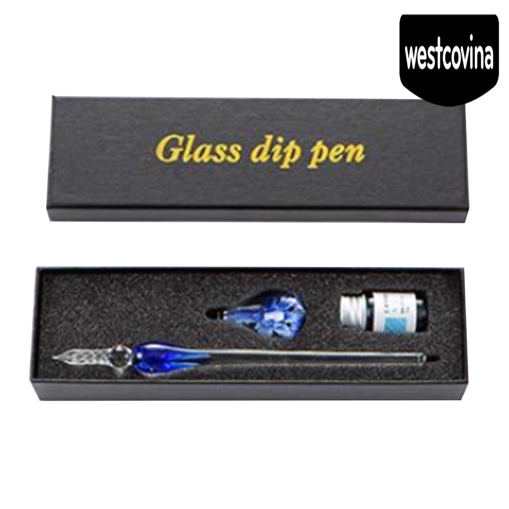 Phương Tây✎1 Bộ Bút Viết Vẽ Pha Lê Nhân Tạo Dùng Làm Quà Tặng Cho Học Sinh