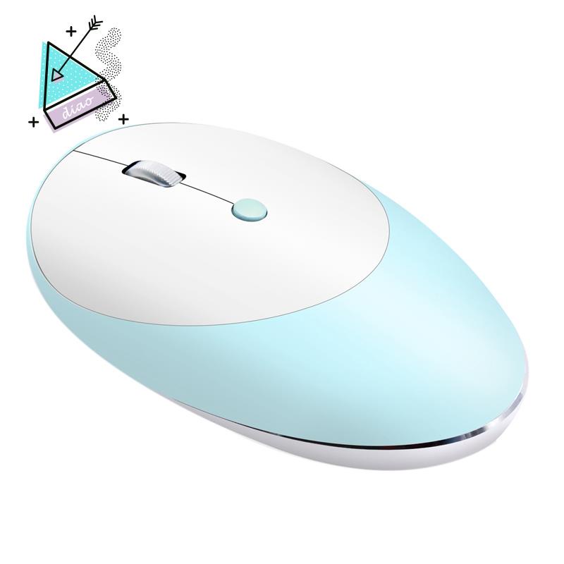 Chuột không dây HXSJ T36 Bluetooth khung kim loại chống ồn với cảm biến quang học cho PC