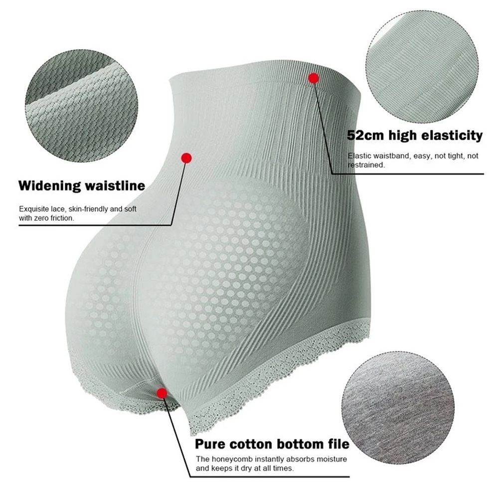 Quần lót cotton lưng cao định hình eo sau khi sinh cho nữ