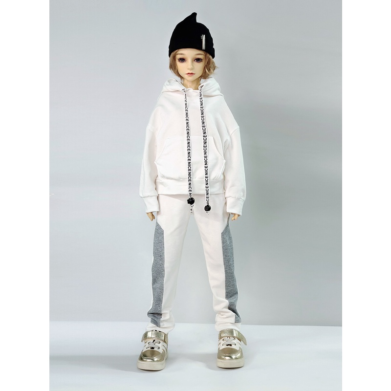 Bộ Quần Áo Có Mũ Trùm Đầu Búp Bê BJD 1/3 1/4 1/6