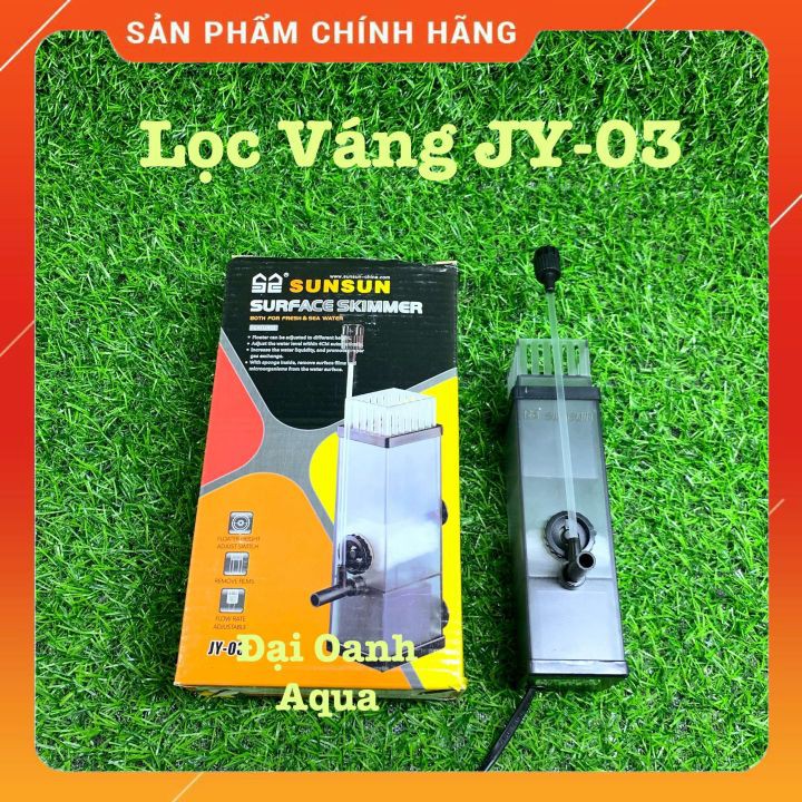Lọc váng SunSun JY-03 - Lọc Váng Mặt Nước Cho Bể Cá Cảnh, Bể Thủy Sinh