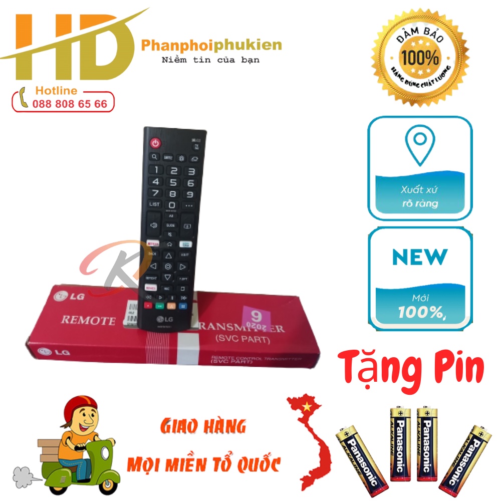 Điều khiển tivi LG 2020 - Remote tivi LG 2020 dùng cho tất cả các đời TV LG - Hàng mới chính hãng 100% Tặng Pin