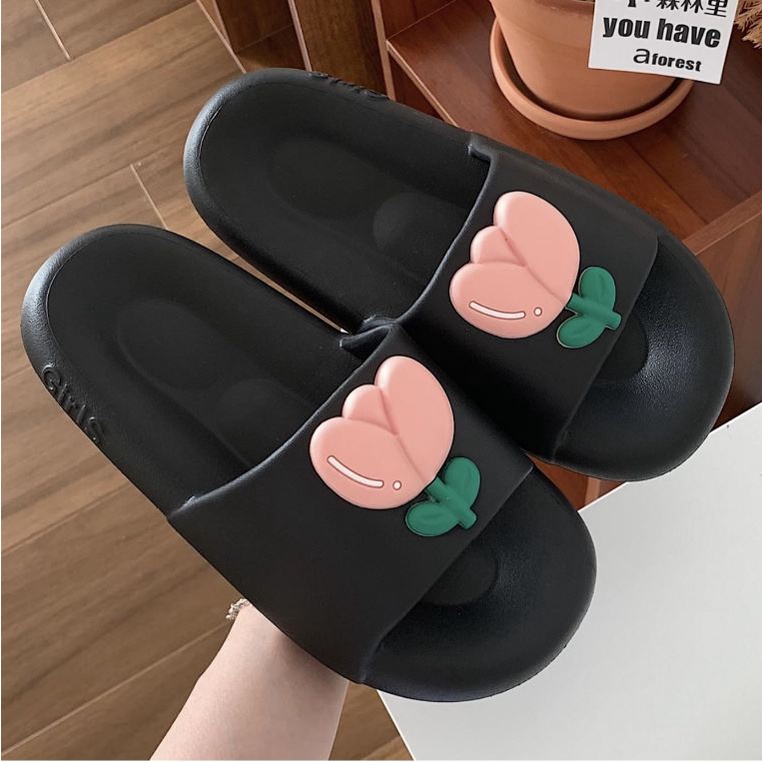 Dép nữ quai ngang hoa tulip Ulzzang - US792