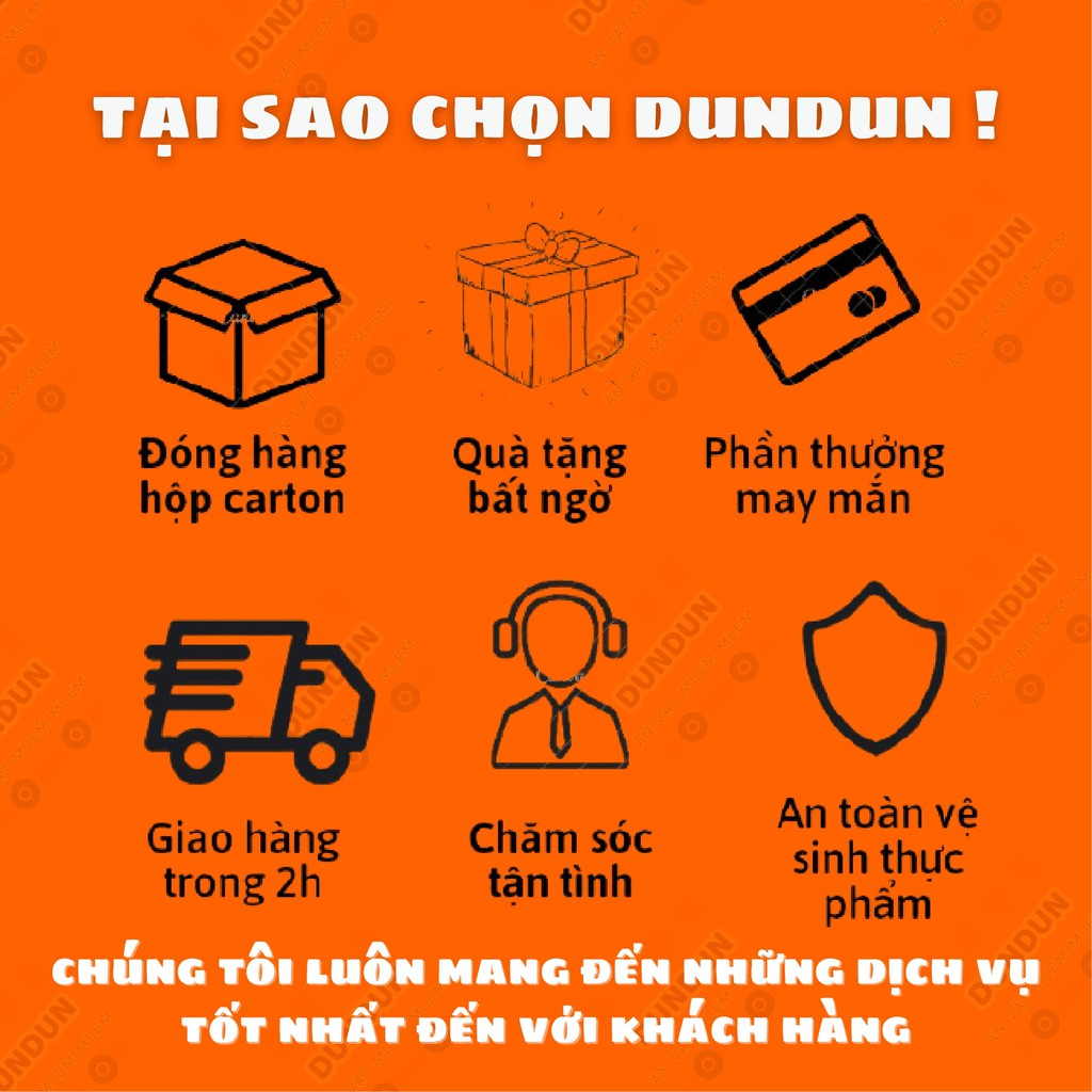 Cơm cháy chiên mắm hành DunDun gói 3 miếng thơm ngon ít dầu