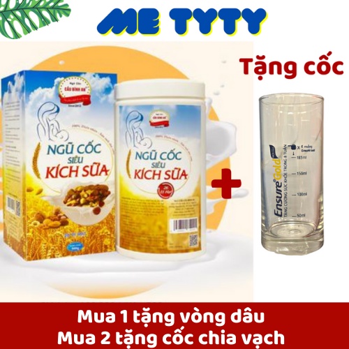Ngũ cốc Cầu Bình An Ngũ Cốc Bà Bầu Siêu Kích Sữa 26 Vị Hạt Hộp 500g