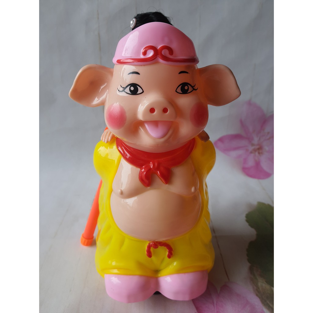 Đèn Lồng Trung Thu Bát Giới Cõng Hằng Nga Loại To Có Nhạc Đèn