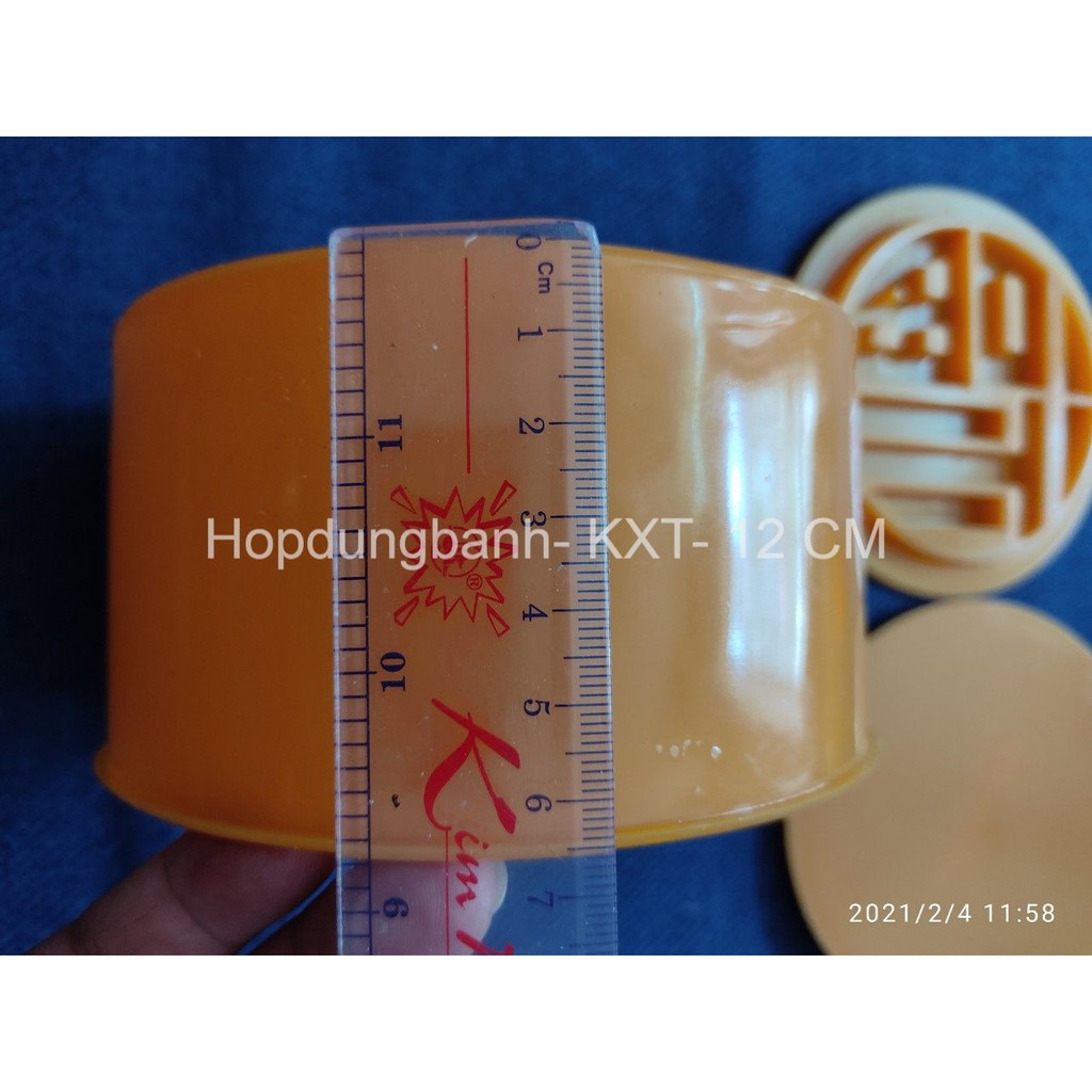 Khuôn Nhận Xôi Tròn 12 cm - Phước - Lộc - Thọ - Hoa Hồng - Song Hỷ  12 Cm Tròn