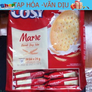 Bánh Quy sữa Cosy Marie túi ( 24 gói nhỏ * 24g ) 576g  ✅còn hàng ✅ tạp hóa Văn Dịu