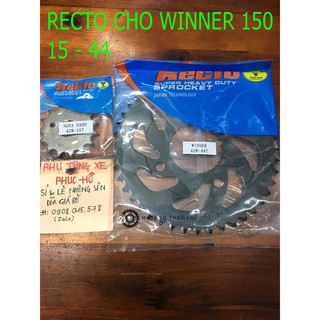 ( Winner Sonic CBR150) Dĩa Size 38/39... D41/42/43/44/45/46 ( Bán Lẻ) Nhông Dĩa Recto