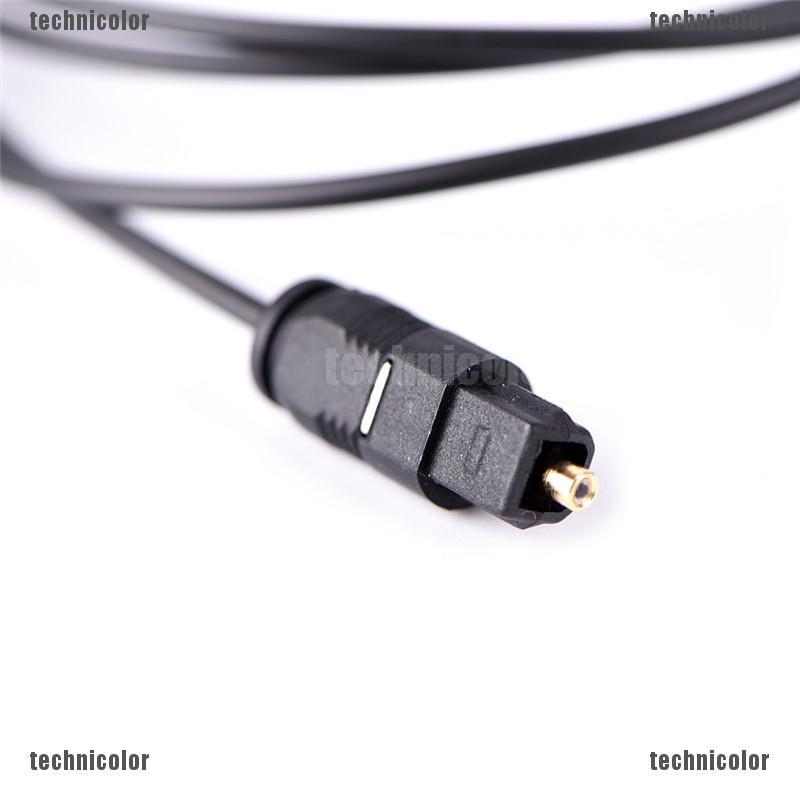 Cáp Âm Thanh Toslink Màu Đen Jack Cắm 3.5mm Dài 1m