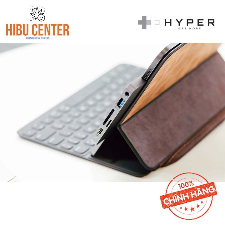 [Nhập Khẩu] Hub USB-C Ipad Pro 2018/2020 HYPERDRIVE 6-IN-1 HDMI 4K/60HZ HD319B - HIBUCENTER