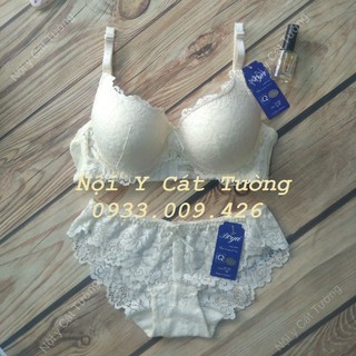 Bộ đồ lót Boya ren không gọng, mút mỏng