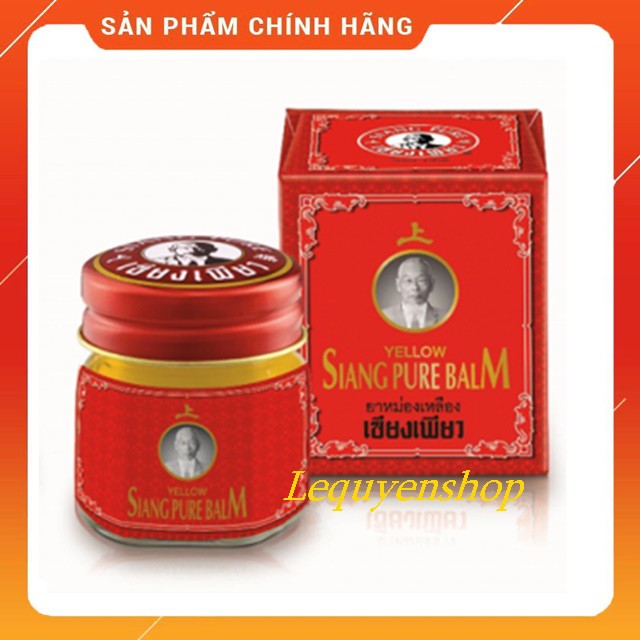 [hàng chính hãng]Dầu cù là ông già siang pure oil balm 12gr Thái Lan