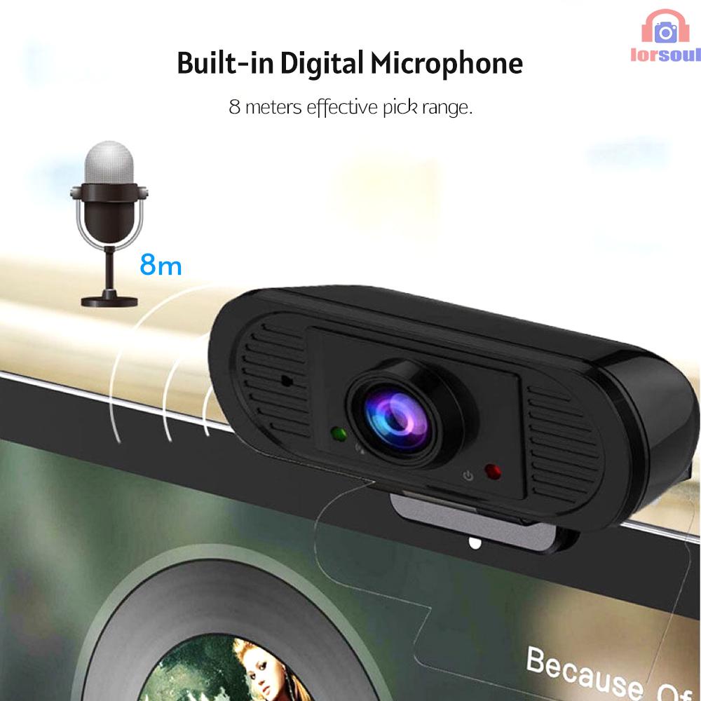 Webcam 1080p Hd Tích Hợp Micro Hỗ Trợ Phát Trực Tuyến Cho Máy Tính | BigBuy360 - bigbuy360.vn
