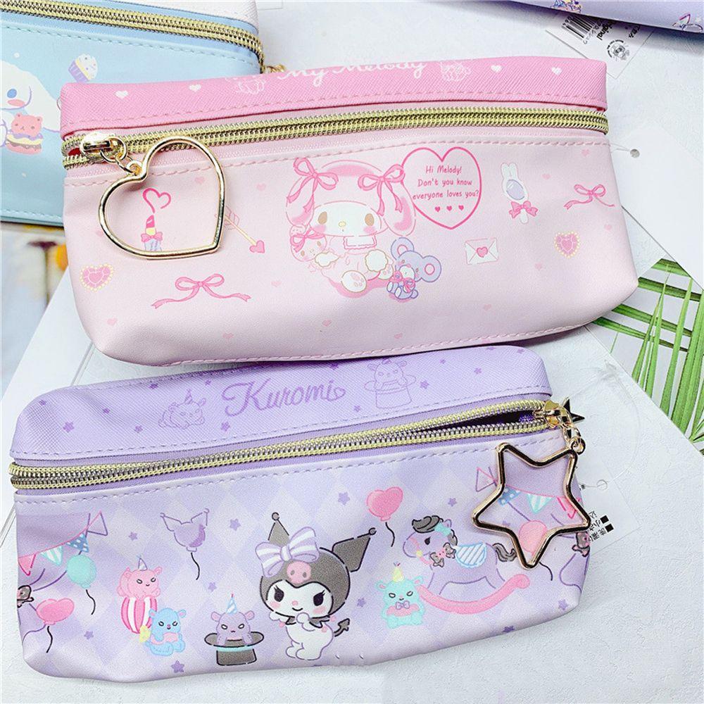 Túi Đựng Bút Đa Năng Hình Mèo Kitty Xinh Xắn