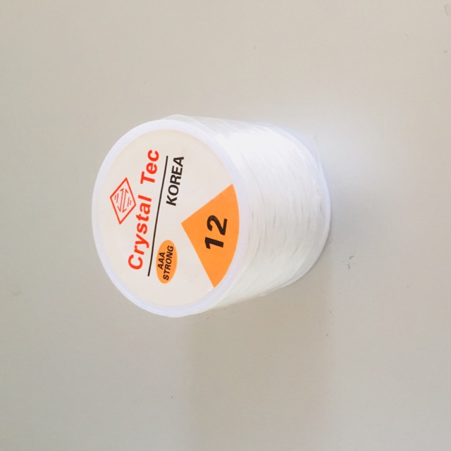 Cuộn dây cước co giãn 1.2mm, dài hơn 100m