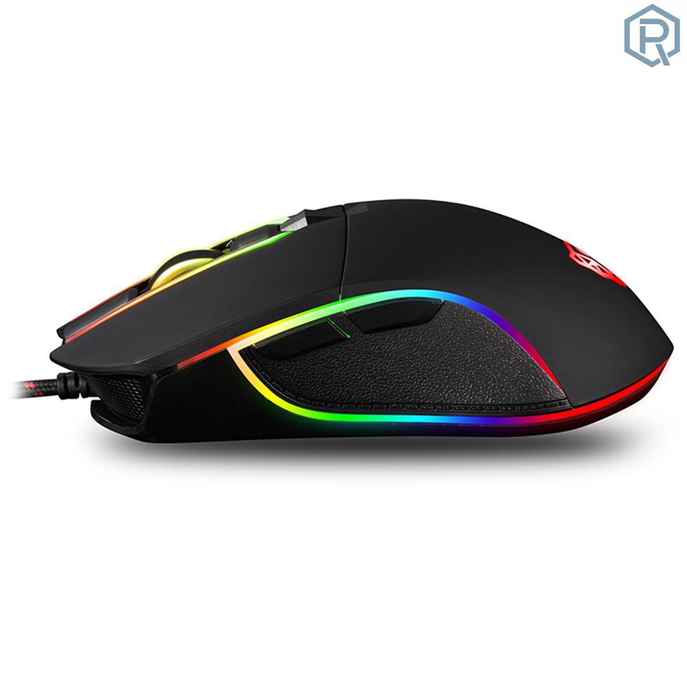 Chuột Quang Gaming Motospeed V30 6 Nút Bấm 3500dpi Có Đèn Led