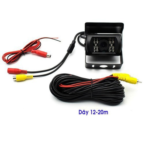 🔥HCM-Màn hình 7inchs và Camera xe tải,xe công trình,camera de _có dây AV 12m kèm theo- điện áp 12V-24v | BigBuy360 - bigbuy360.vn