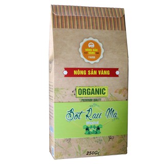 Bột Nông Sản Vàng Rau Má 250g