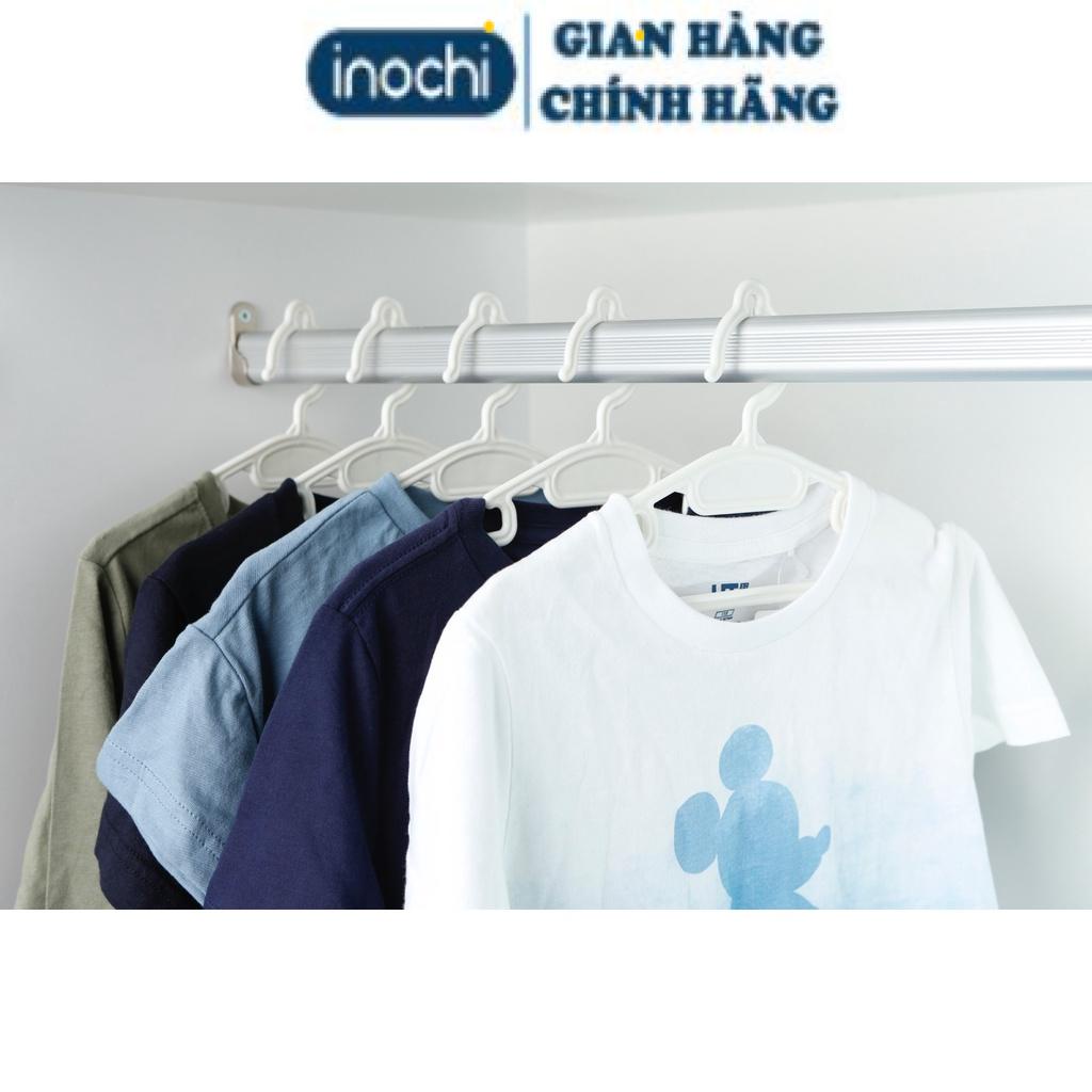 Móc treo quần áo trẻ em cao cấp inochi MÃ 185, móc em bé, móc nhựa - Giao màu ngẫu nhiên