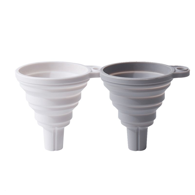 Phễu silicon cỡ mjpr có thể gấp gọn tiện dụng cho gia đình