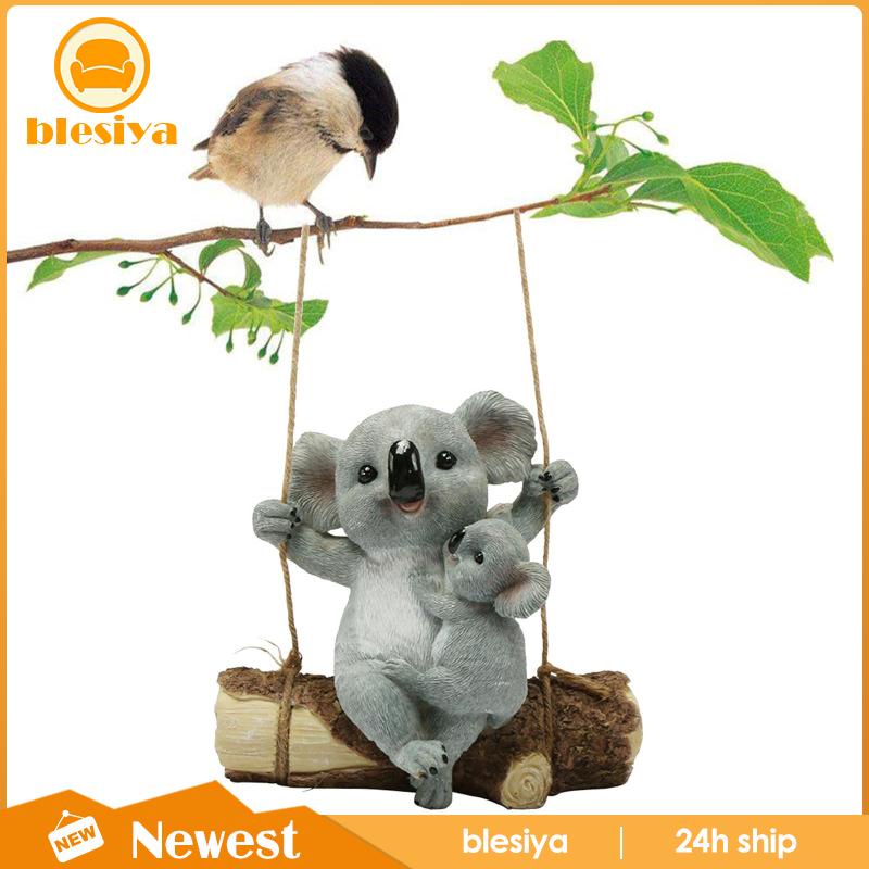[Blesiya] Tượng Gấu Koala Trang Trí Sân Vườn