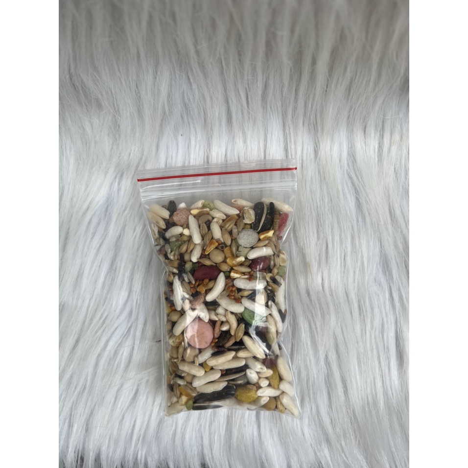 Thức ăn hạt trộn cho Hamster, chuột, sóc gói 500gr