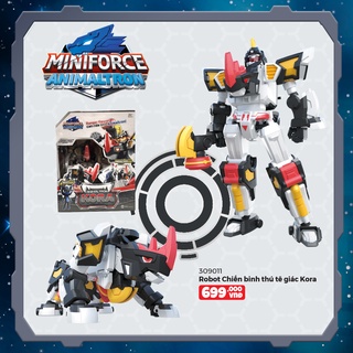 Đồ Chơi MINIFORCE Robot Chiến Binh Thú Tê Giác Kora 309011