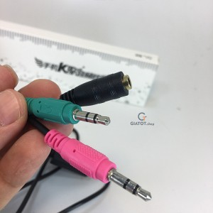 Dây live stream điện thoại 3 màu, dây live stream 6 ly kết nối với sound card, hàng đẹp GiatotHN