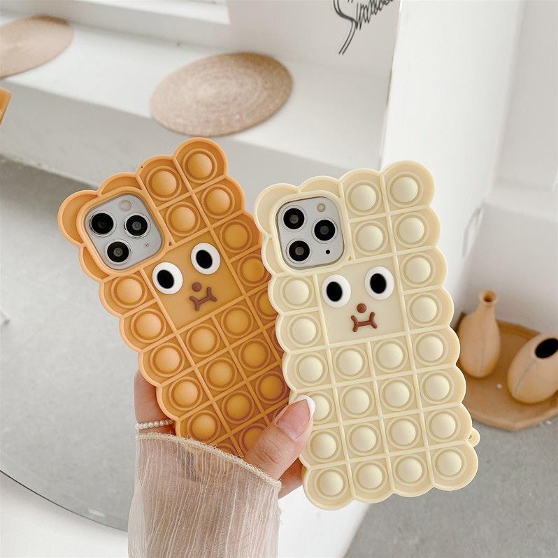 Ốp lưng chống bẩn hình thú iphone 6 6s se 2020 7 8 Plus X XS Max 11 12 13 Pro Max