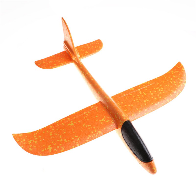 B Blesiya Hand Launch EPP Foam Plane Light Throw Flaying Outoor Playing Glider 48cm Red